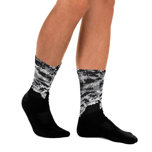 Grey Fish Socks